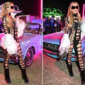 Paris Hilton's Daring Catsuit at Coachella: The Bold Fashion Statement and Heartfelt Cause